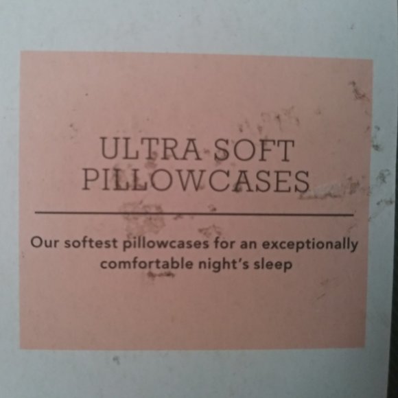 Threshold Ultra Soft Pillowcases (Standard, Chalk color) - Picture 4 of 9